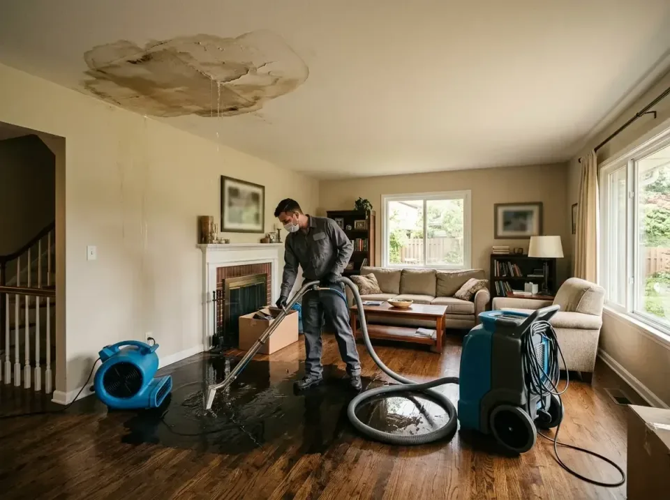 attic-pipe-burst-ceiling-drip-008 — frequently asked questions, Water Damage Restoration & Carpet Care in Massillon, OH